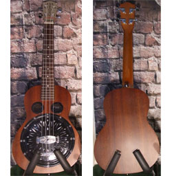 detail of classic tenor ukulele